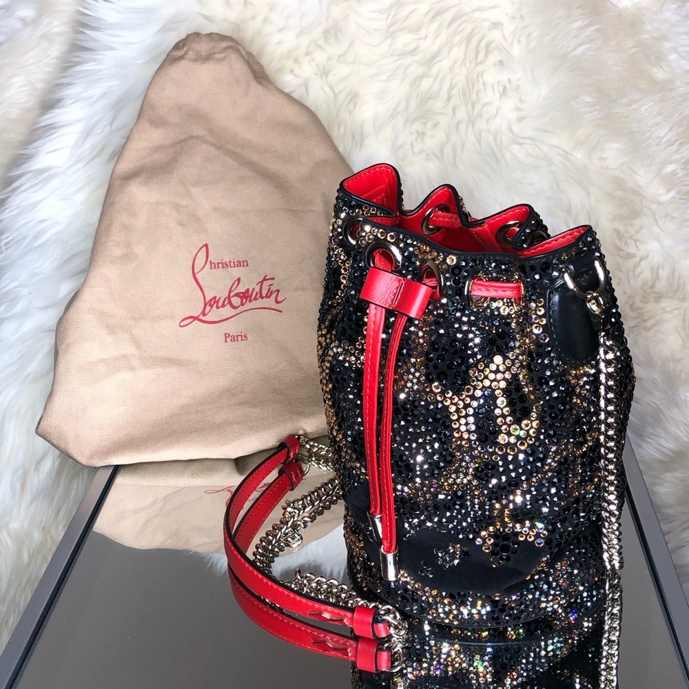 Christian Louboutin Crystal BucketBag